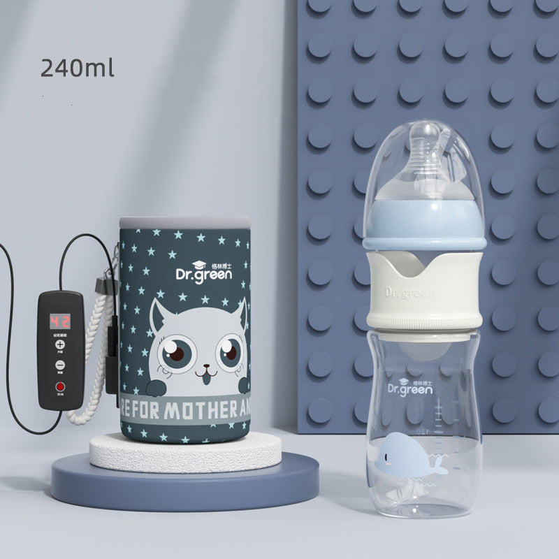 Newborn Baby Charging Smart Digital Display Thermal Insulation Bottle