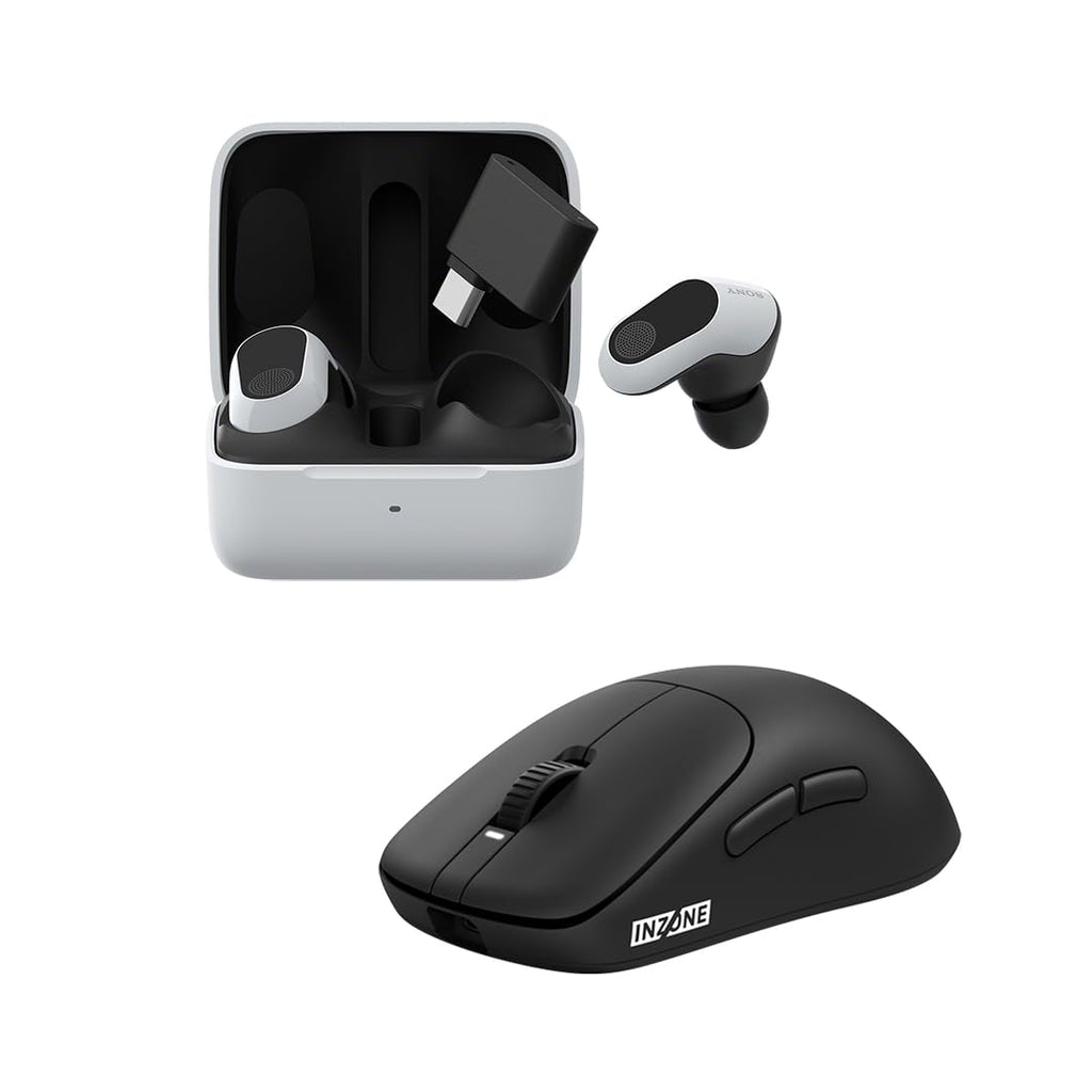 Sony INZONE Buds Wireless Gaming Earbuds, Perfect for PlayStation® 5, for PC/PS5/Switch/Mobile, 48Hr Battery with Case, Noise Canceling, 360 Spatial Sound, 2.4GHz USB-C Dongle, WF-G700N White