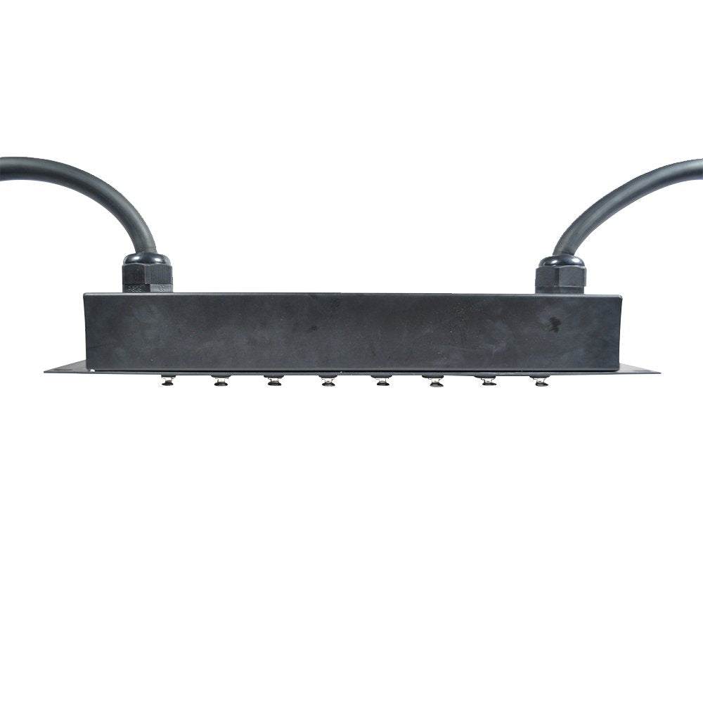 Seismic Audio SARMSS-16x515 Rack Mount 16 Channel XLR TRS Combo Splitter Snake Cable - 5' & 15' XLR trunks