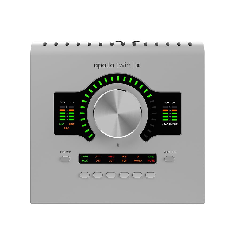 Universal Audio Apollo Twin X DUO Gen 2 Essentials + Edition Thunderbolt 3 Audio Interface