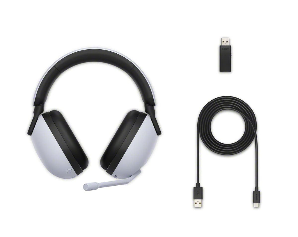 Sony INZONE H9 Gaming Headset, Wireless Noise Canceling Bluetooth Headset with Microphone, 360 Spatial Sound, for PC and PS5 (WH-G900N), Black