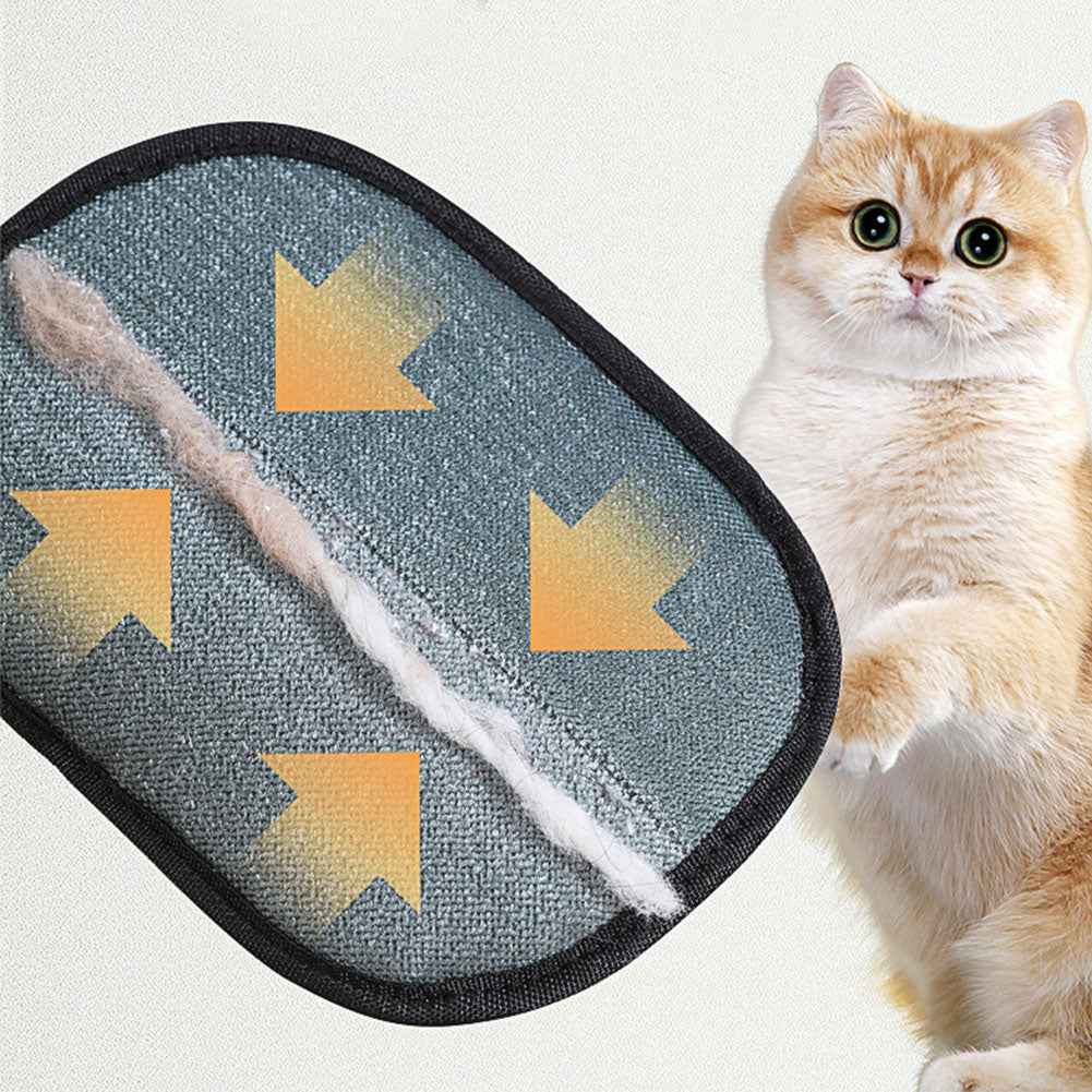 Pet Hair Remover Mitt Pet Hair Remover Gloves Deshedding Brush Glove For Dog Cat Rabbit With Long Short Curly Hair