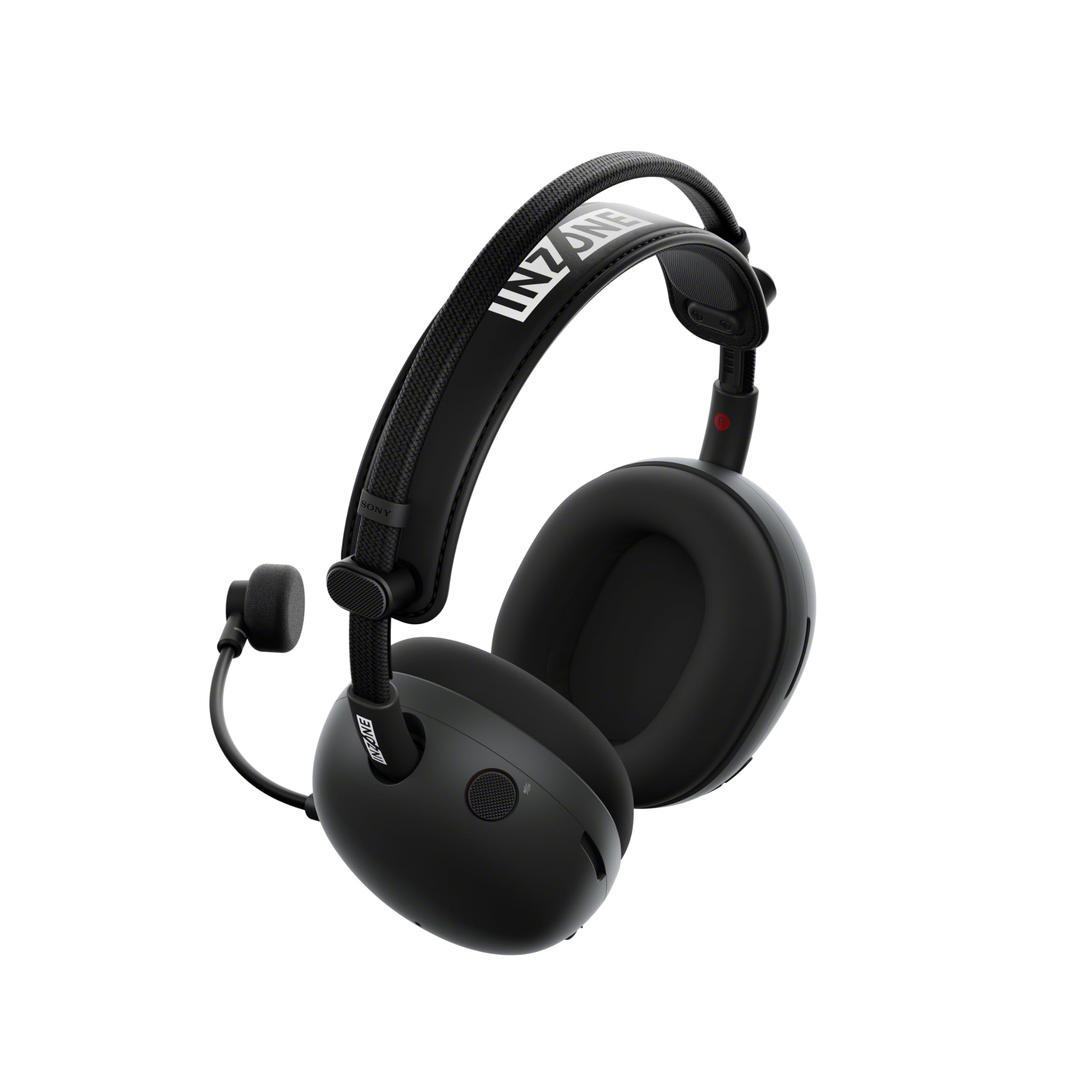 Sony INZONE H9 II Wireless Noise Canceling Gaming Headset, WH-1000XM6 Drivers, Lightweight, Detachable Cardioid AI Mic, 2.4GHz and Bluetooth, Soft Case, for PC, PS5, Switch, and Mobile, Black