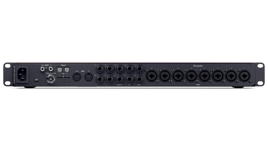 Focusrite Scarlett 18i16 4th Gen USB Audio Interface, for Songwriting, Music Production, Recording, and Podcasting — High-Fidelity, Studio Quality Recording, and All the Software You Need to Record