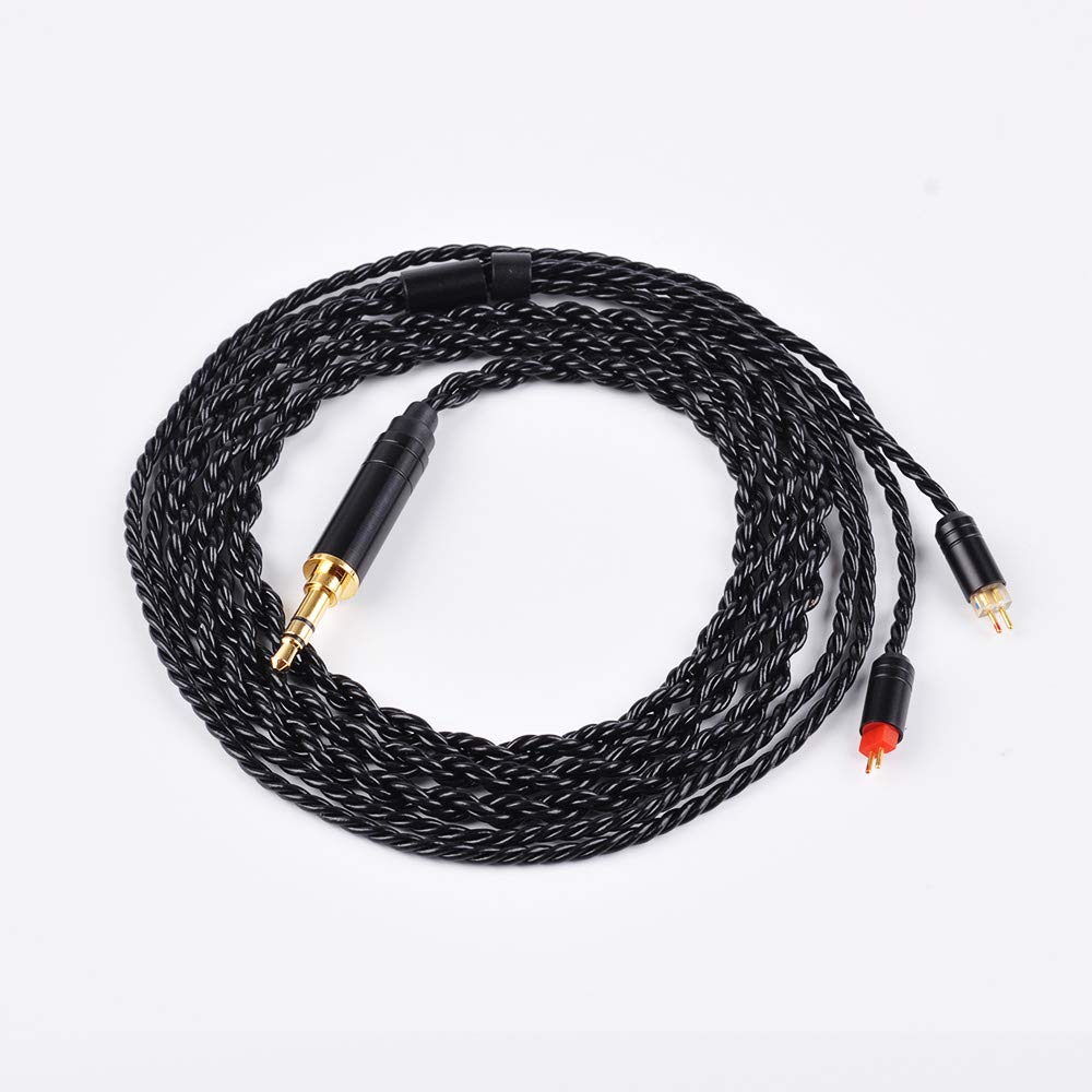 KBEAR ST16 Plus Long IEMs Earphone Cable with QDC-Type Pin for KZ ZSN/ZSN PRO /EDX PRO/ZS10 PRO/ZSN PRO X/ZS12 PRO X/ZSX/ZAS/ZVX/AS16/ZAR/DQS/ASX/D-Fi/Castor/PR2/PR3/ZEX CCA CRA/C12/C10PRO (QDC 3.5MM)