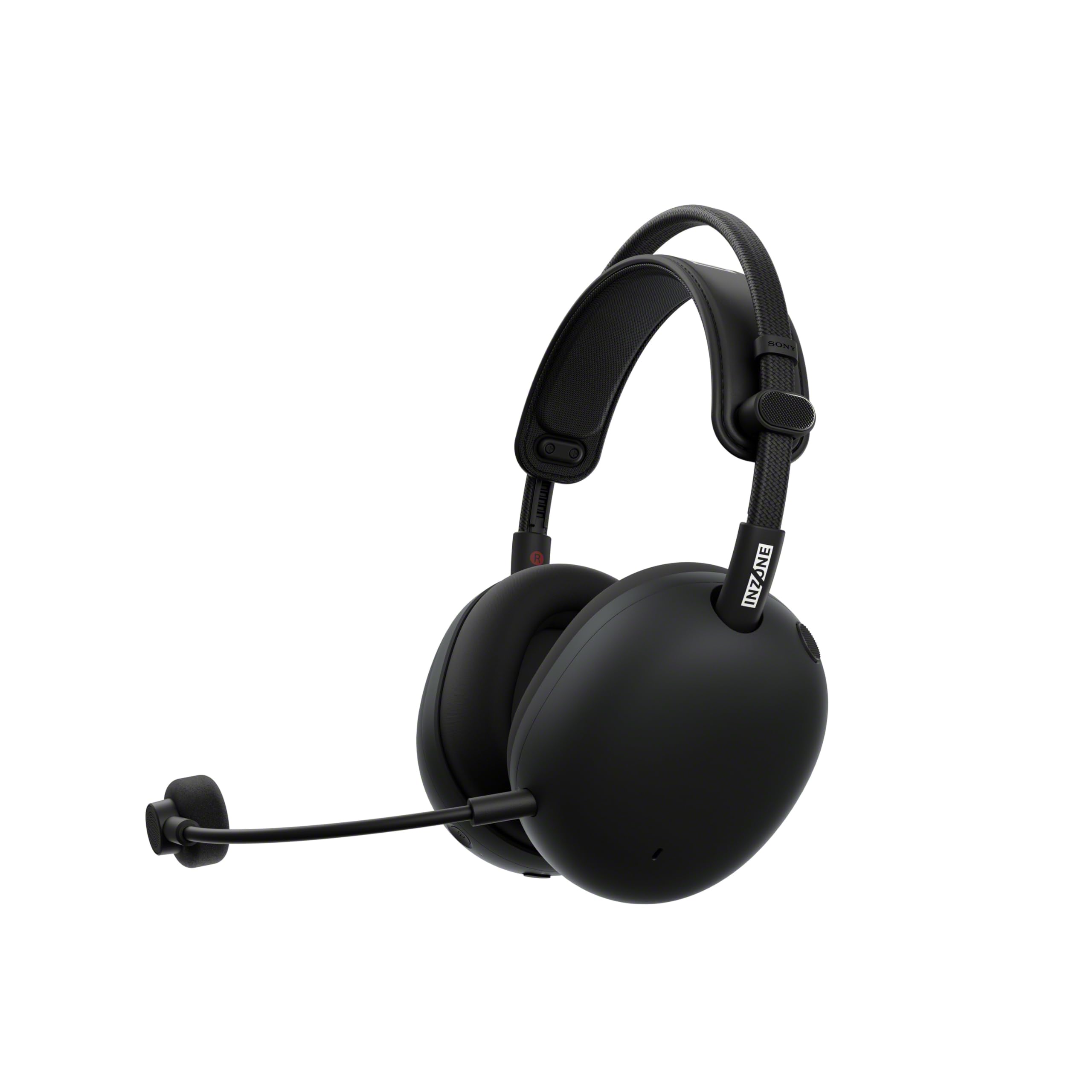 Sony INZONE H9 II Wireless Noise Canceling Gaming Headset, WH-1000XM6 Drivers, Lightweight, Detachable Cardioid AI Mic, 2.4GHz and Bluetooth, Soft Case, for PC, PS5, Switch, and Mobile, Black