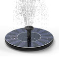 Solar Fountain Water Pump for Bird Bath, New Upgraded Mini Solar Powered Fountain Pump 1.5W Free Standing Solar Panel Kit Water Fountain for Garden, Pond, Pool, and Outdoor