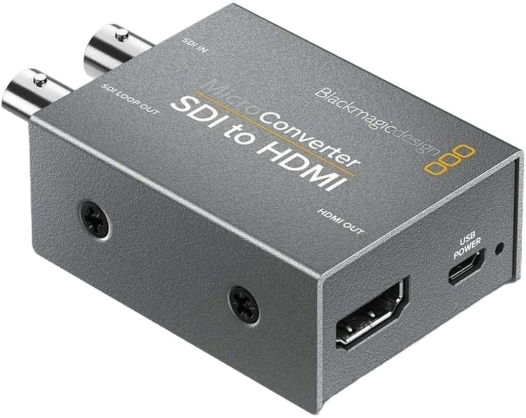Blackmagic Design SDI to HDMI Micro Converter, Without Power Supply