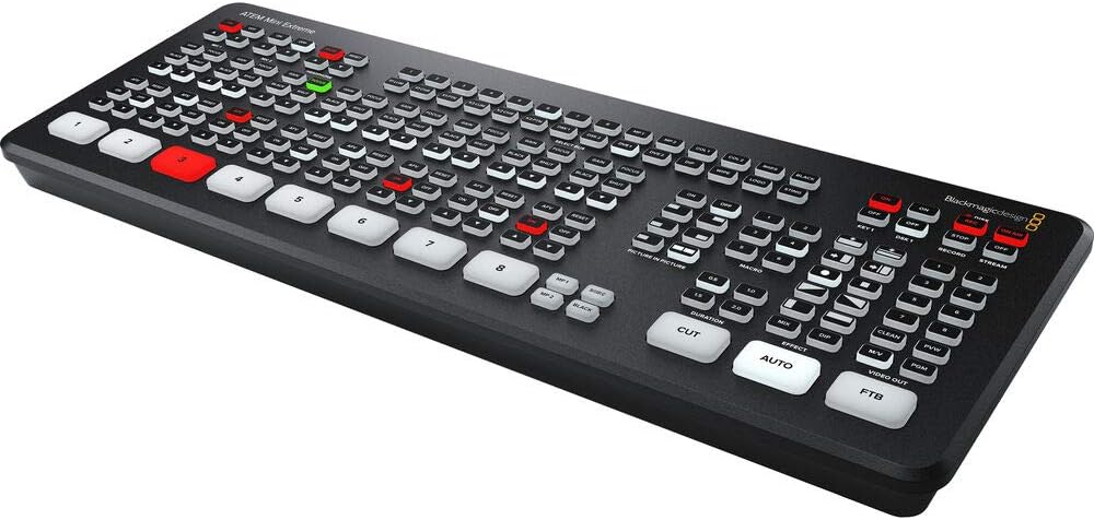 Blackmagic Design ATEM Mini Extreme HDMI Live Stream Switcher (SWATEMMINICEXT)