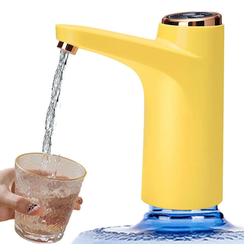 5 Gallon Water Bottle Dispenser Pump System USB Charging Automatic Drinking Water Pump Portable Electric Water Dispenser (Green)