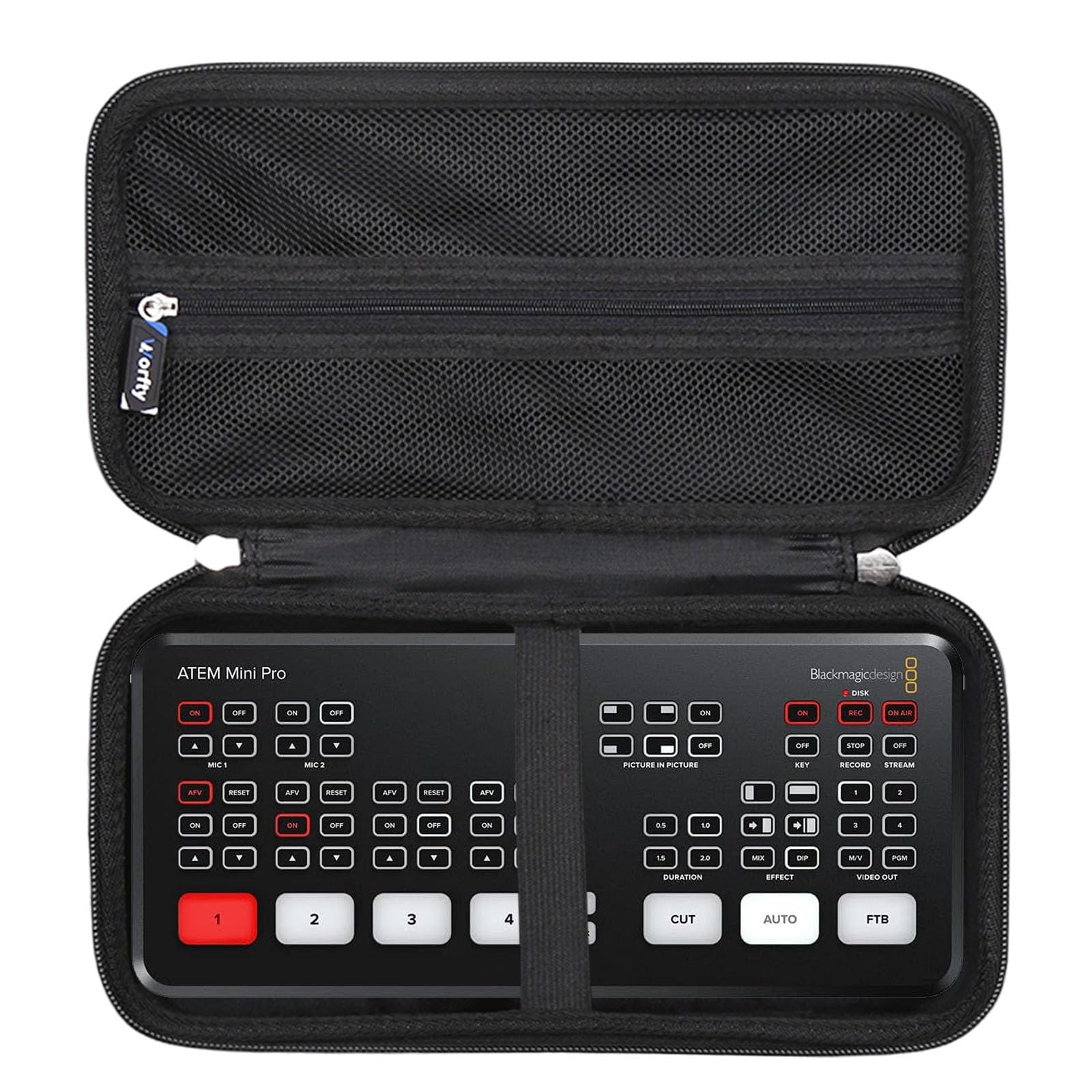 Case for Blackmagic Design ATEM Mini Extreme ISO HDMI Live Stream Switcher (SWATEMMINICEXTISO) - Travel Protective Carrying Storage Bag (for Blackmagic Design ATEM Mini Extreme)