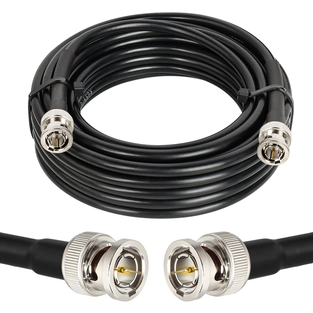 XRDS -RF 75FT SDI Cable, BNC Male Digital Video Cable 75 Ohm RG59 BNC Cables Supports HD-SDI/3G/6G-SDI/4K/8K