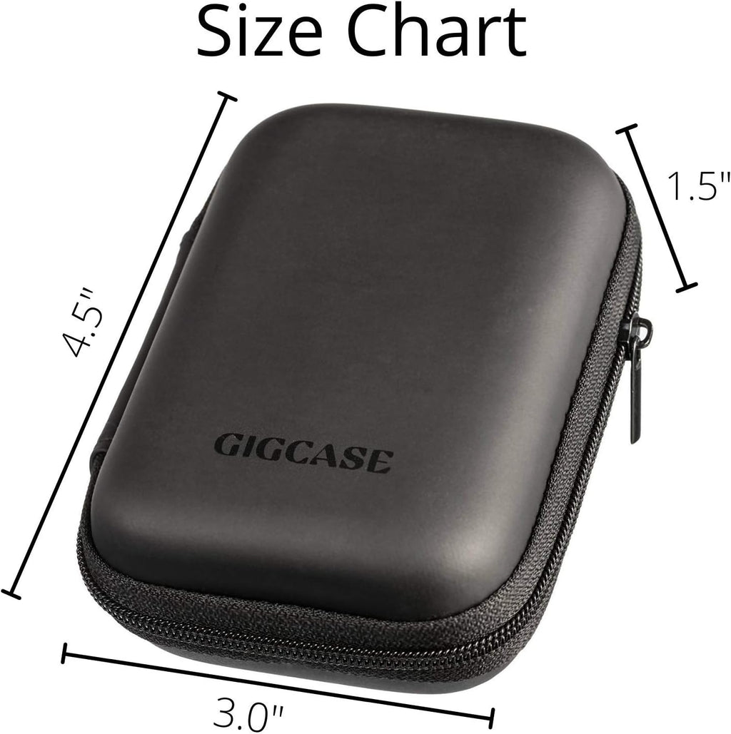 IEM Case for in-Ear Monitors, Headphones & Earbuds – EVA Travel Storage Bag for KZ ZS10/ZS10 Pro/ZSN/ZST/ZEX/AS10/AS16, CCZ ZC02/Melody, CCA CRA, Shure SE215, Moondrop Chu, KBEAR KS1, TANGZU Wan’er