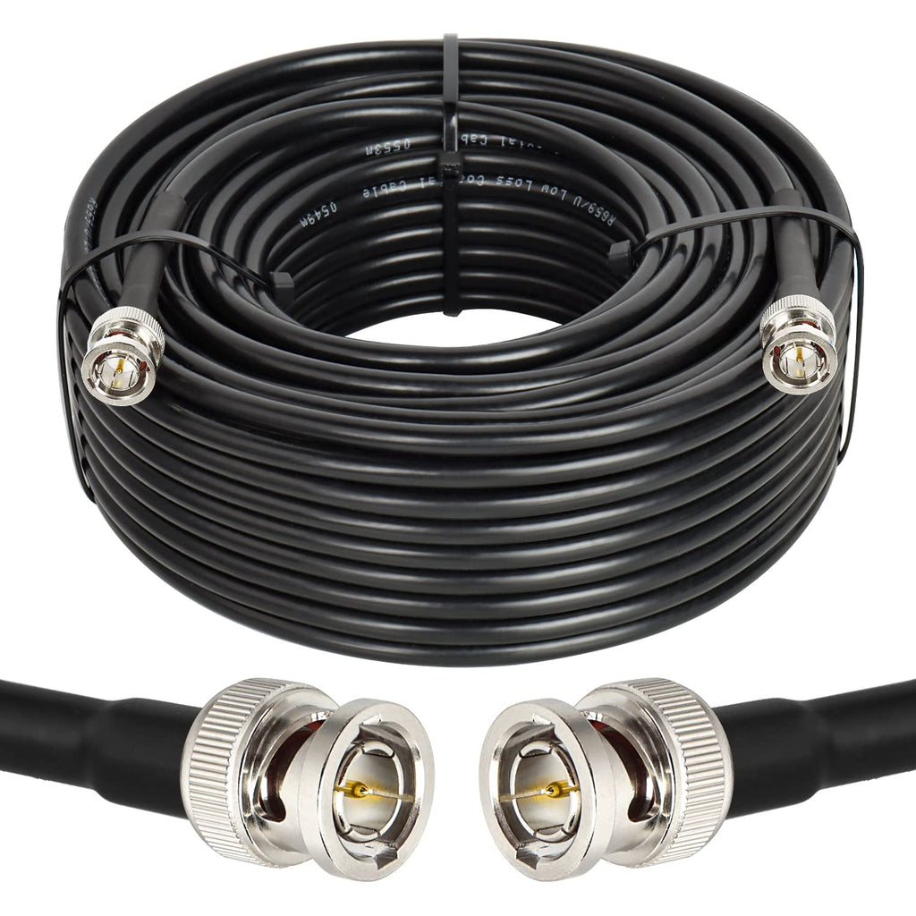 XRDS -RF 75FT SDI Cable, BNC Male Digital Video Cable 75 Ohm RG59 BNC Cables Supports HD-SDI/3G/6G-SDI/4K/8K
