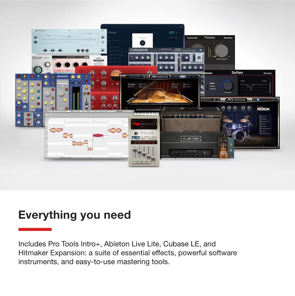 Focusrite Scarlett 18i16 4th Gen USB Audio Interface, for Songwriting, Music Production, Recording, and Podcasting — High-Fidelity, Studio Quality Recording, and All the Software You Need to Record