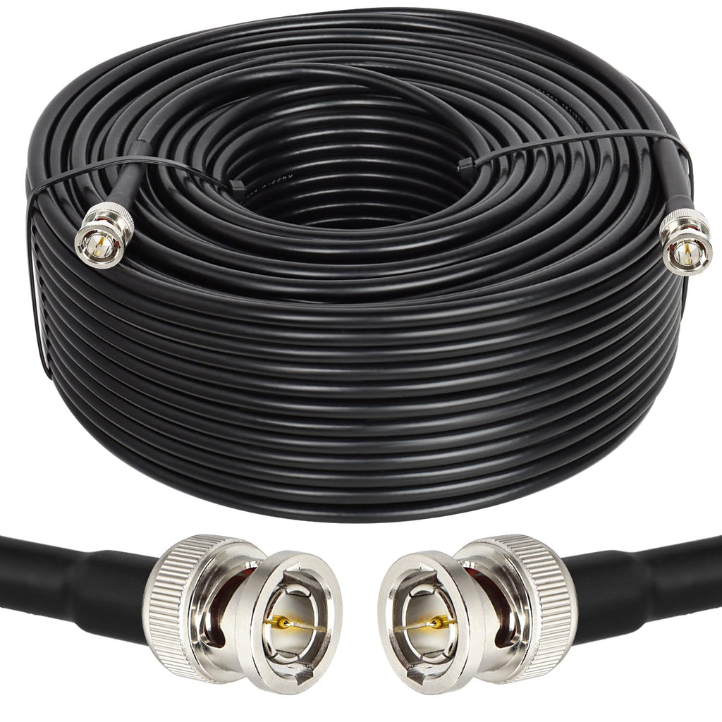 XRDS -RF 75FT SDI Cable, BNC Male Digital Video Cable 75 Ohm RG59 BNC Cables Supports HD-SDI/3G/6G-SDI/4K/8K