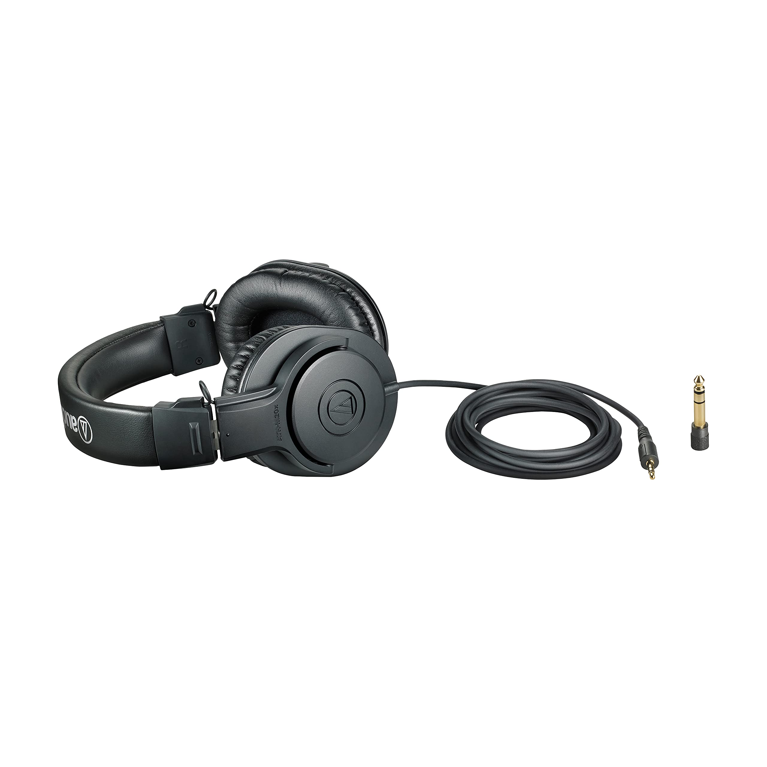 Audio-Technica ATH-M20x Professional Studio Monitor Headphones, Black