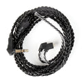 KZ ZS10 PRO Cable 2M IEM Cable in Ear Monitor Cable with 3.5mm Plug for KZ ZS 10 PRO/ZS10 PRO X/EDX PRO/ZAR/Castor/ZSN PRO/ZSN PRO X/ES4/ZSR//ZS10 PRO 2/ZS12 PRO X (3.5mm Without Mic, QDC)