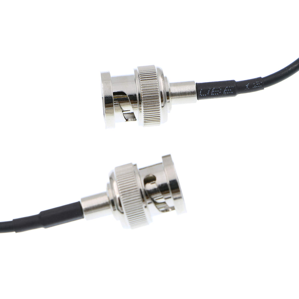 Alvin's Cables 3G SDI Cable BNC to BNC Cable Thin Flexible for Sony FS5| FS7| FX6, for Canon C300, Blackmagic URSA Camera, Atomos Ninja| Shogun Monitor, Right Angle 60CM| 2ft