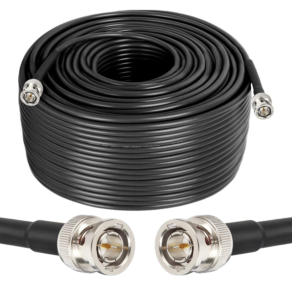 XRDS -RF 75FT SDI Cable, BNC Male Digital Video Cable 75 Ohm RG59 BNC Cables Supports HD-SDI/3G/6G-SDI/4K/8K