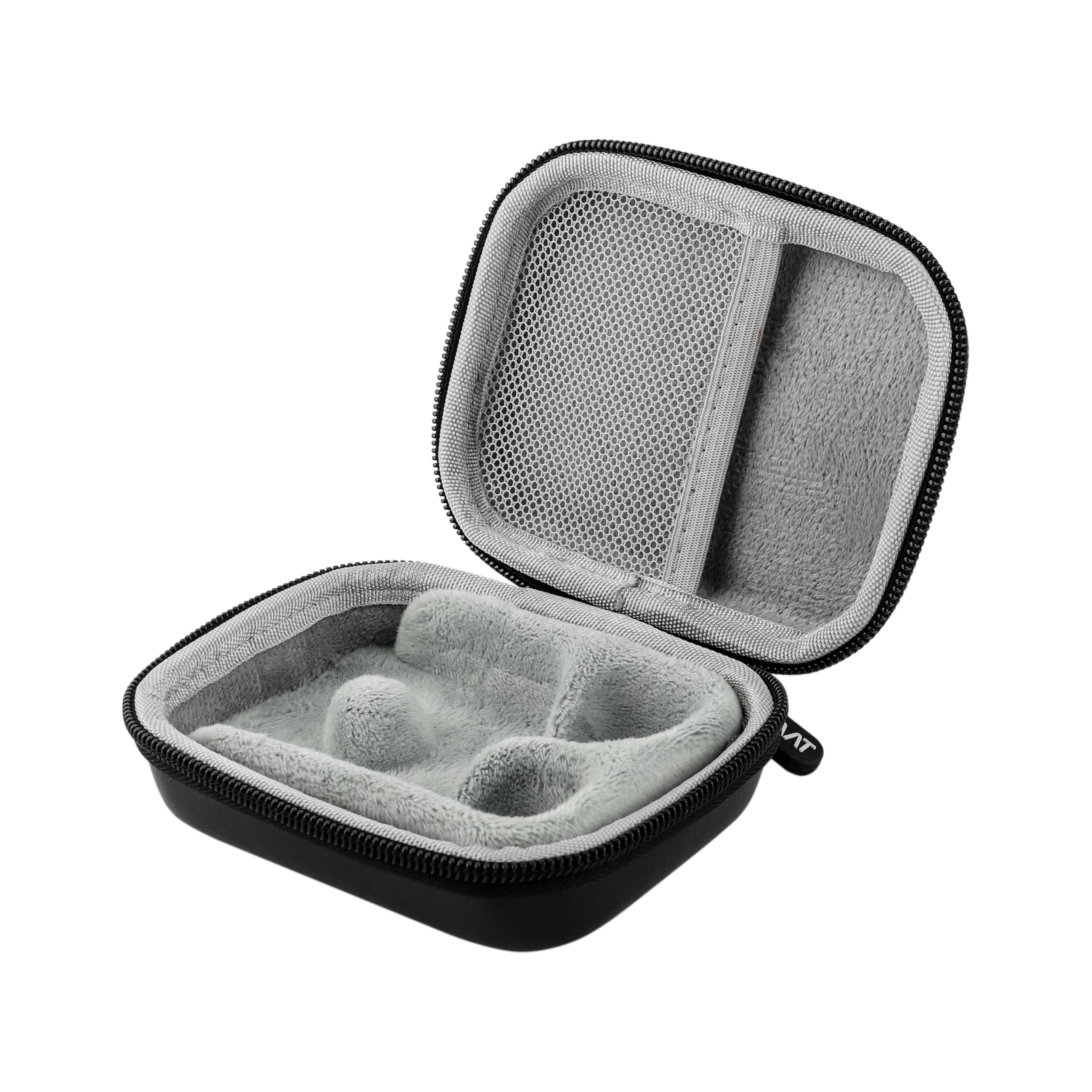 Linsoul ZiiGaat PELLEPOD Leather Earbud Case, Waterproof IEM Storage Box, Hard Carrying Bag, Protective Storage Box, Fit for Earphone ZS10 Pro, Zero: 2, EM6L, EW300, SuperMix 4, Orchestra Lite (Brown)