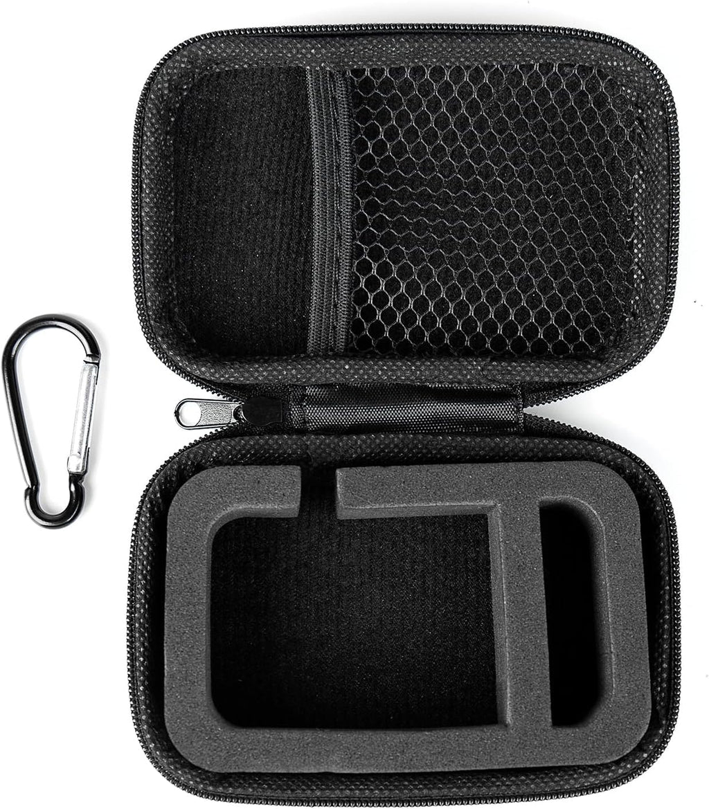 Estuche IEM KZ ZS10 Pro para monitor intrauricular, estuche para auriculares CCZ ZC02 con mosquetón, bolsa de almacenamiento de viaje EVA para CCA CRA, Shure SE215, Moondrop Chu, CCZ Melody, KBEAR KS1
