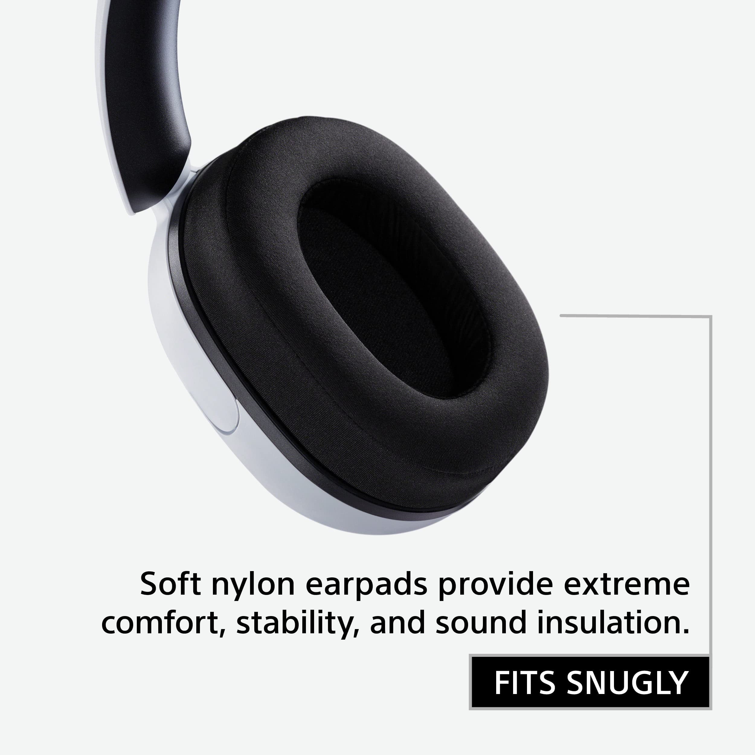 Sony INZONE H3 Wired Gaming Headphones With Mic, PS5 Headphones, Over-Ear, Personalized 360 Spatial Sound, Discord Certified MDR-G300 (White)