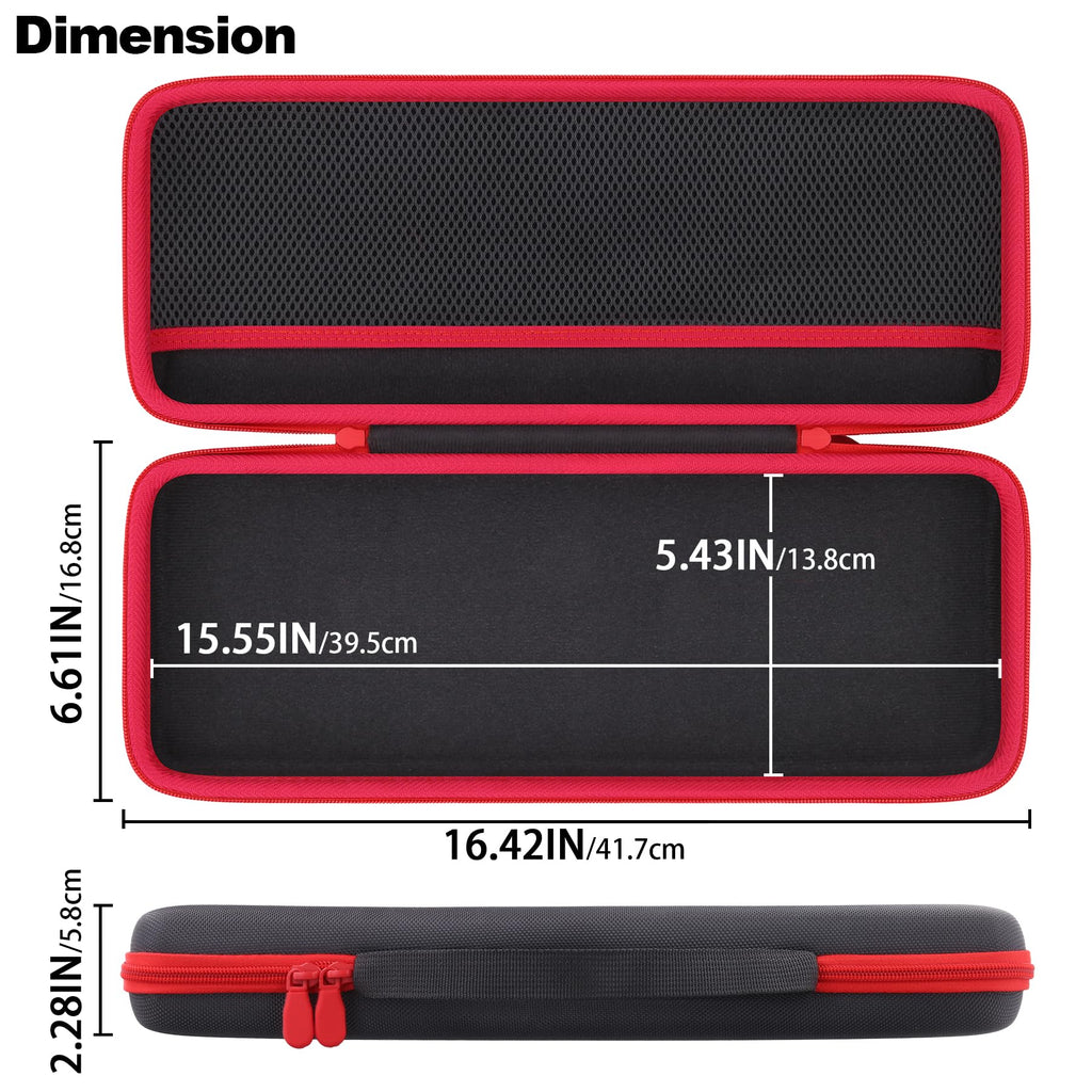 co2CREA Hard Carrying Case Compatible with Blackmagic Design ATEM Mini Extreme & ATEM Mini Extreme ISO, Protective Storage Case for ATEM Switcher HDMI Live Stream Video Mixer