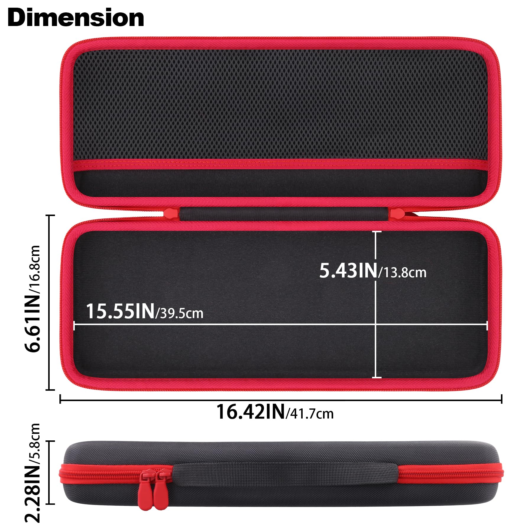co2CREA Hard Carrying Case Compatible with Blackmagic Design ATEM Mini Extreme & ATEM Mini Extreme ISO, Protective Storage Case for ATEM Switcher HDMI Live Stream Video Mixer