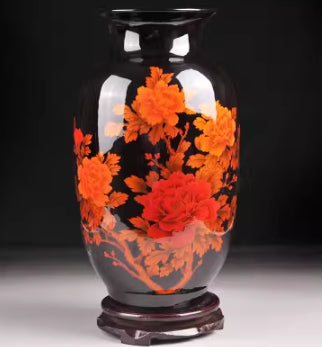 Ceramic Vase Modern And Stylish Display Rack Ceramic Bottle Ornament