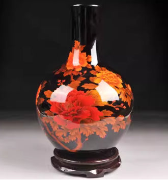 Ceramic Vase Modern And Stylish Display Rack Ceramic Bottle Ornament