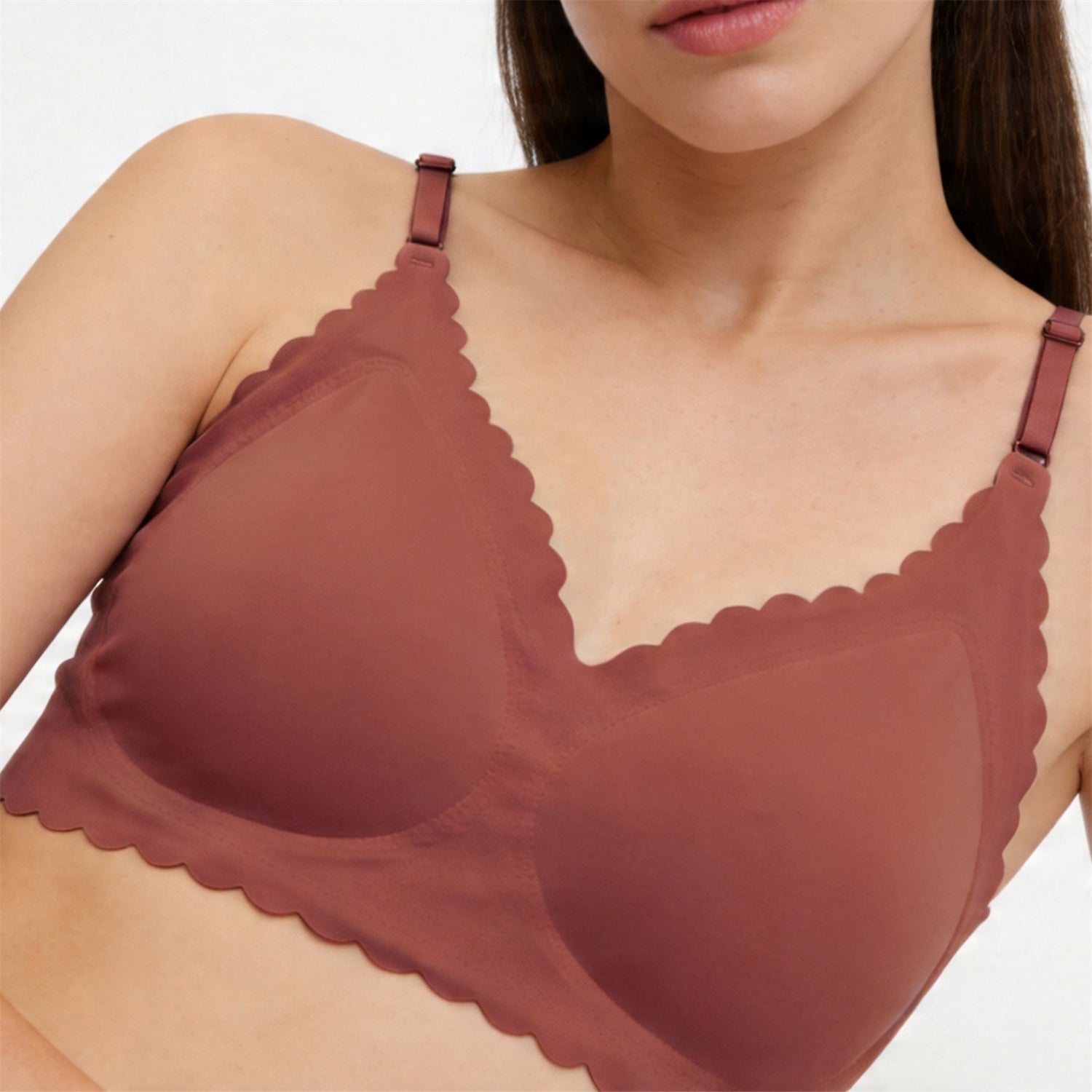 Soft Support Deep V Wireless Bra