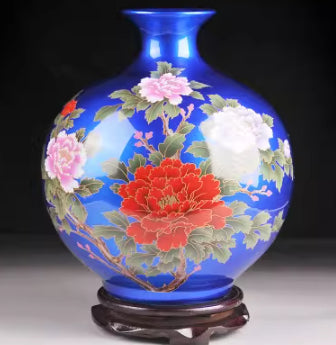Ceramic Vase Modern And Stylish Display Rack Ceramic Bottle Ornament